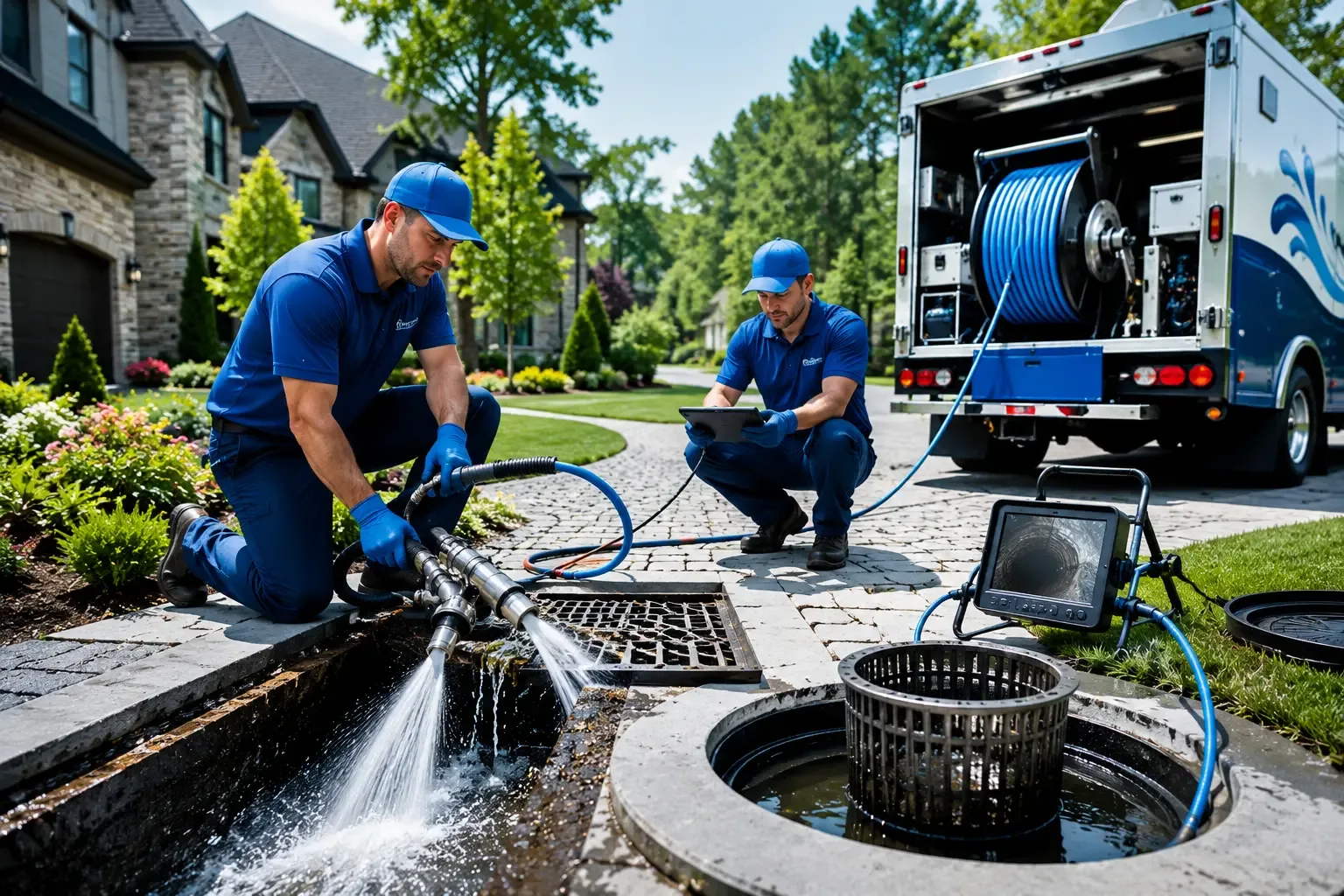 Local outdoor drain cleaning professionals in Wingate, MD