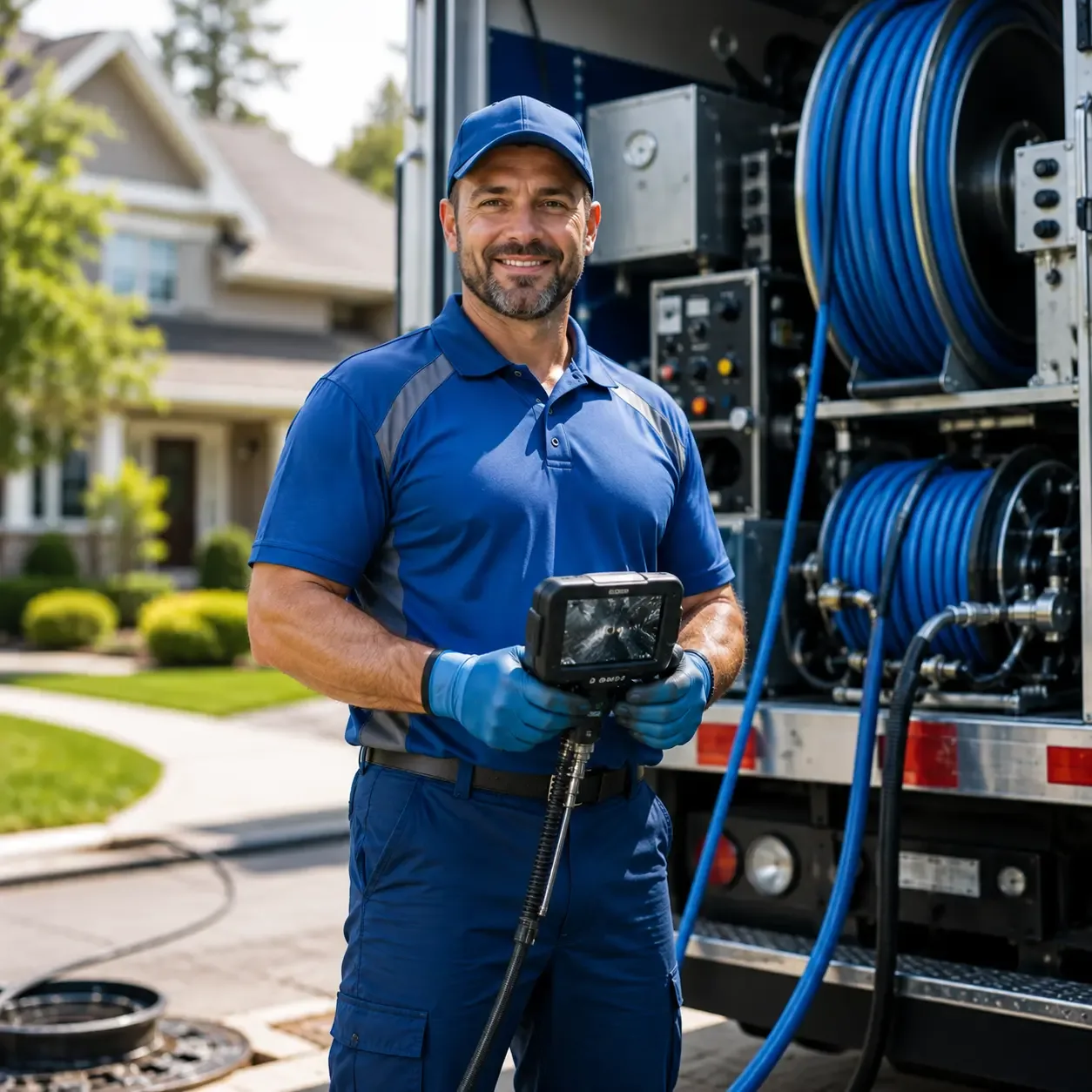 Local outdoor drain cleaning specialists in Wingate, MD